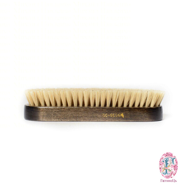 Щетка одежная с натуральным ворсом, колотка "Венге" (1 шт.)