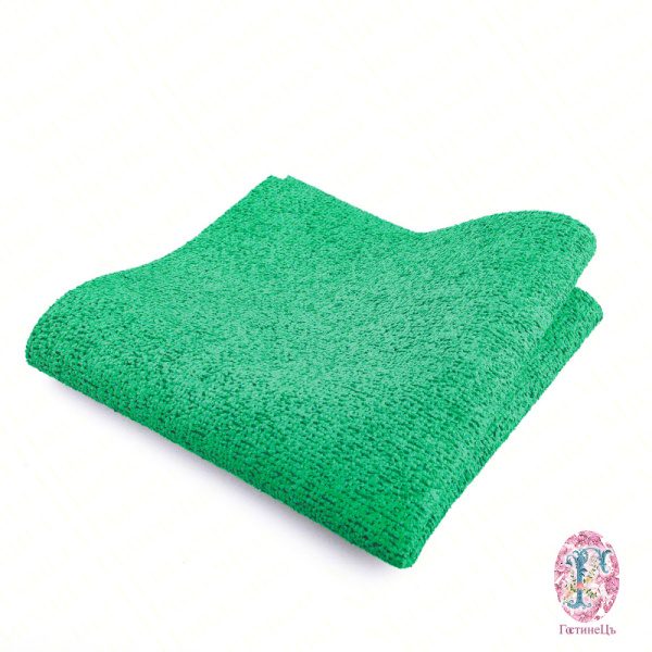 Салфетка ПВА Микро для окон, стекол и зеркал 40х40 зелёная от РОСМОП (1 шт.)