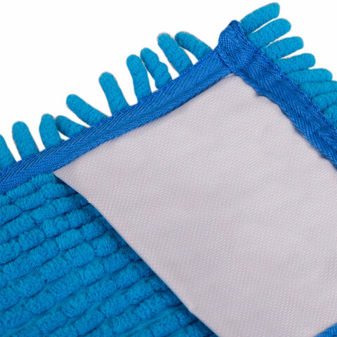 Насадка МОП, УНИВЕРСАЛЬНАЯ для швабр 38-42 см (ТИП К), микрофибра букли/синель, LAIMA