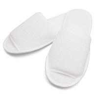 Тапочки махровые «Стандарт» открытый мыс, подошва ЭВА 3,5 мм. (160 пар)