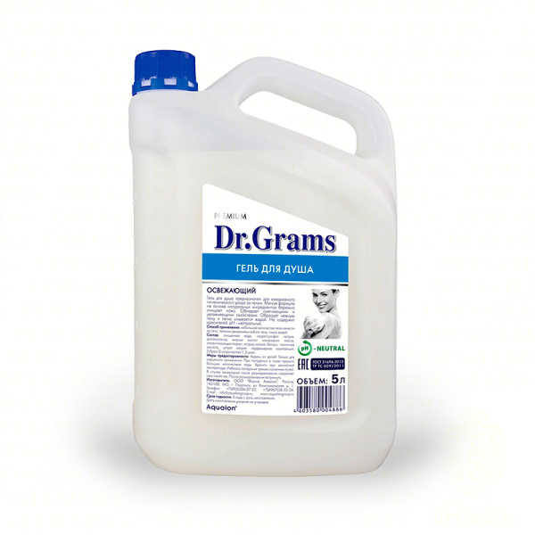 Dr.Grams Гель для душа, «Освежающий» 5 л. (1 шт.)
