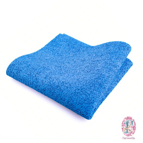 Салфетка ПВА Микро для окон, стекол и зеркал 30х30 синяя от РОСМОП (1 шт.)