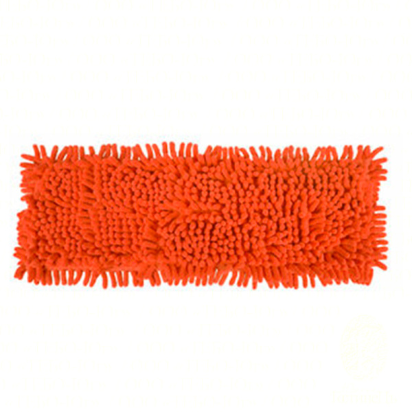 Насадка МОП, УНИВЕРСАЛЬНАЯ для швабр 38-42 см (ТИП К), микрофибра букли/синель, LAIMA (1 шт. (Оранжевый))