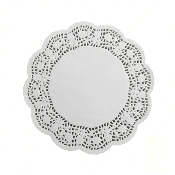 Салфетки ажурные круглые 12 см. (250 шт.)