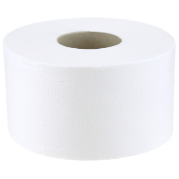 Бумага туалетная Plushe Professional 2 слоя, 150 метров, белая, восст. целлюлоза, втулка 60