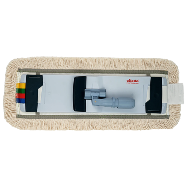 Насадка МОП плоская для держателя 40 см, уши (ТИП УВ), хлопок / полиэстер, VILEDA "УльтраСпидКонтракт", 167275