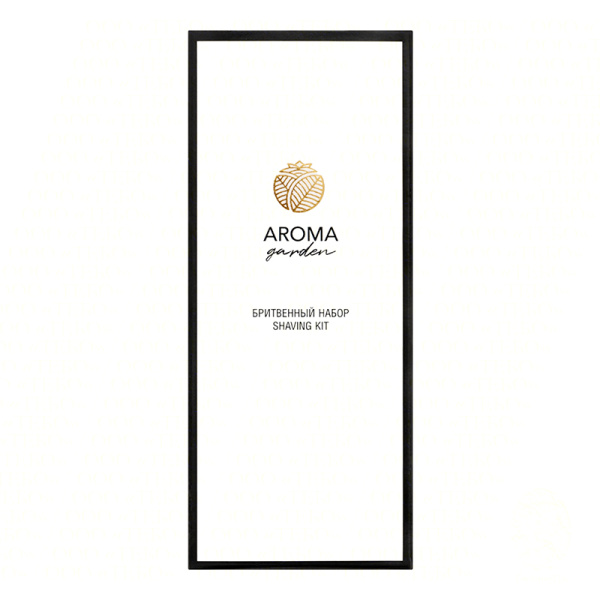 Бритвенный набор, упак. картон «Aroma Garden» / Shaving set