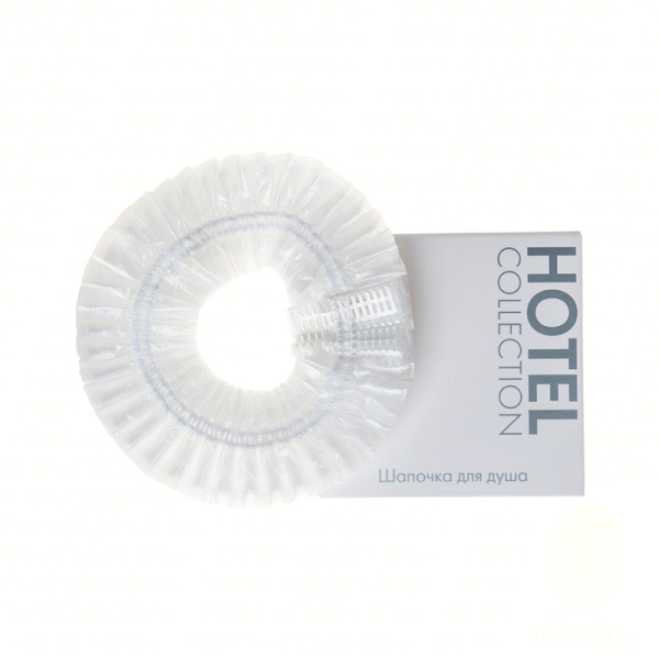 Шапочка для душа, упак. картон «Hotel Сollection» / Shower cap