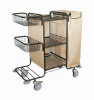 Тележка для горничных универсальная, Модель №1 (Бежевый)