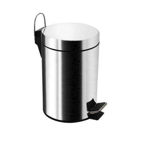 Ведро 3 л круглое с педалью из нержавеющей стали марки 410 h - 257мм d - 165 мм 103