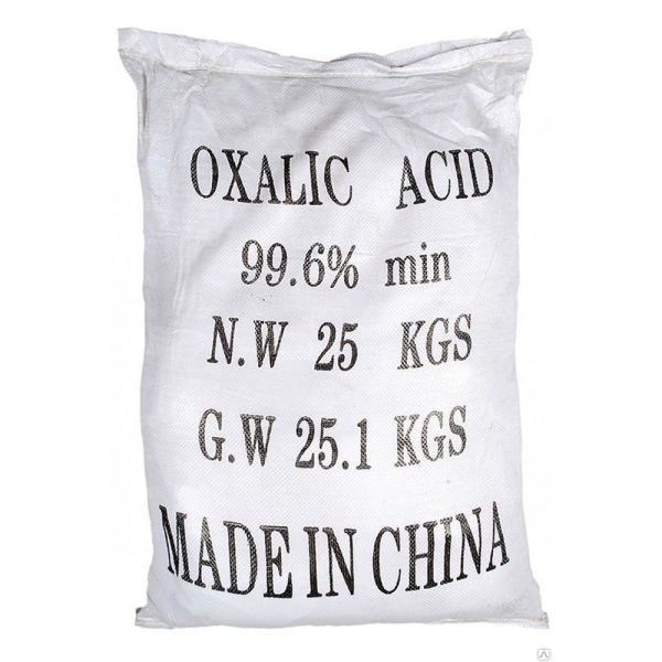 Щавелевая кислота 99,6% (мешок 25 кг.)