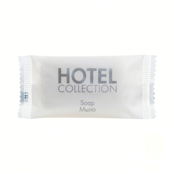 Мыло 13 г. упак. пакет «Hotel Сollection» / Soap (1 уп. 500 шт.*13 г. = 6500 г. (флопак))