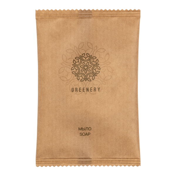 Мыло, 20 г., упак. крафт-пакет «Greenery» / Soap (300 шт.)