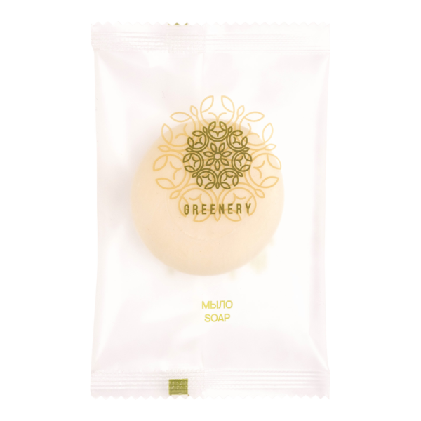 Мыло, 20 г., упак. матовый пакет «Greenery» / Soap (500 шт.)