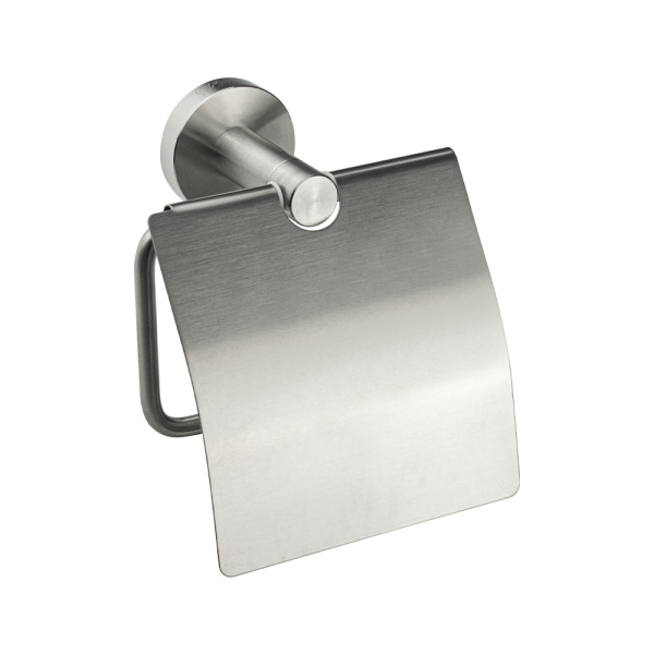 GFmark - Держатель туалетной бумаги с экраном, из нержавеющей стали 80003 (1 шт.)