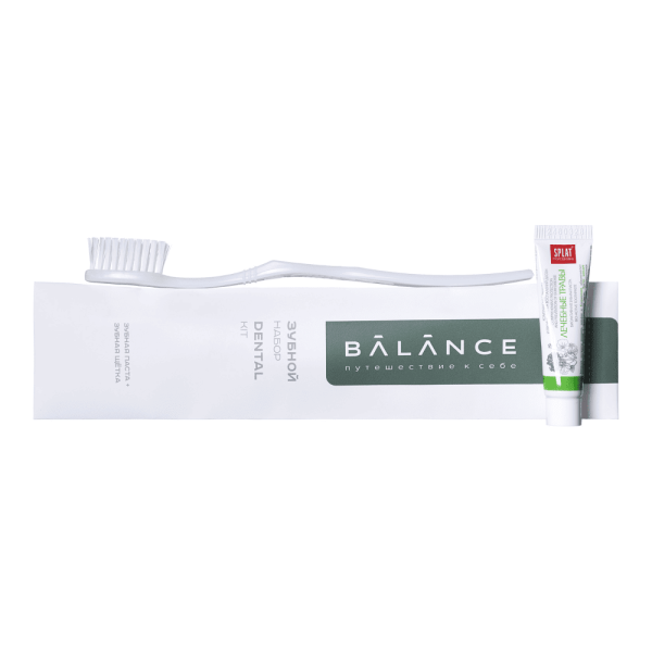 Зубной набор, упак. каменная бумага с клапаном «Balance» / Dental kit (200 шт.)