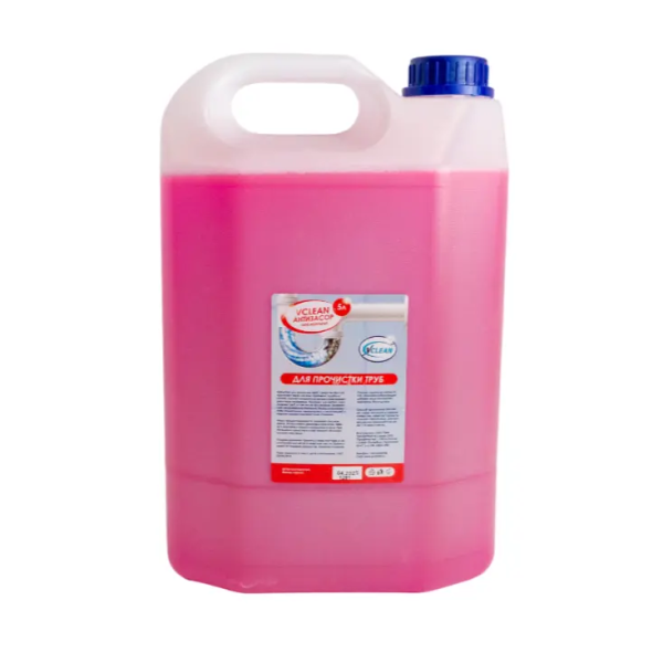 Антизасор чистящее средство Vclean  5л (1 шт.)