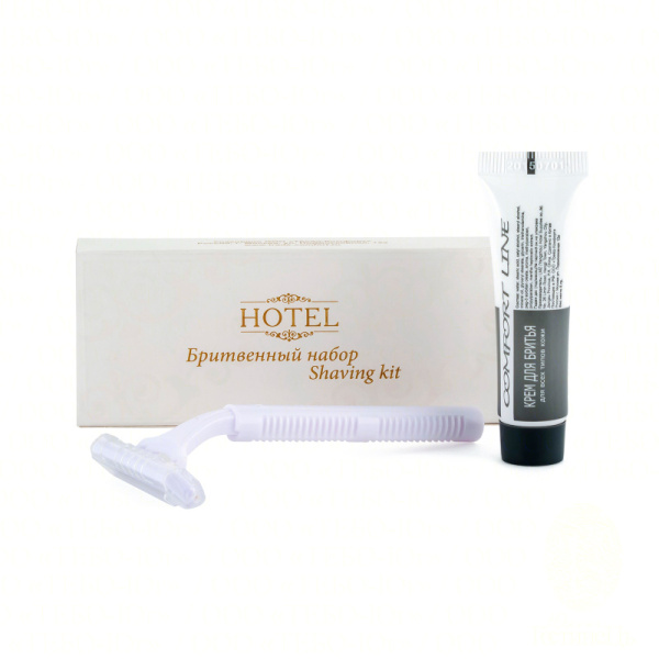 Бритвенный набор, упак. картон «Hotel» / Shaving set (200 шт.)
