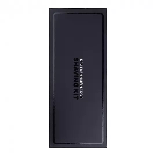  Бритвенный набор, упак.картон «No Name» черный / Shaving set