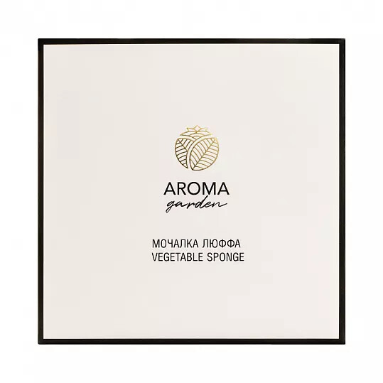 Мочалка из люфы в картоне «Aroma Garden» / Loofah sponge (50 шт. (NEW))
