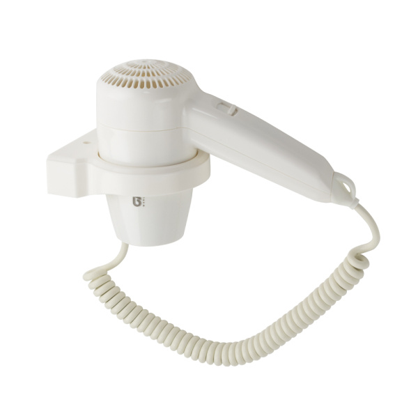 Фен для волос в ванную комнату 1300 Вт., с кольцевым креплением - GFmark (1 шт.)