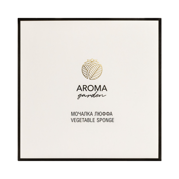 Мочалка из люфы в картоне «Aroma Garden» / Loofah sponge (50 шт.)