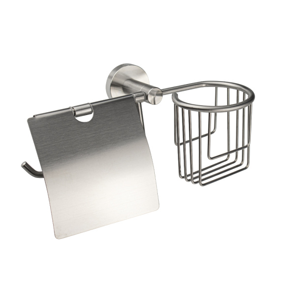 GFmark - Держатель освежителя воздуха и туалетной бумаги с экраном, из нержавеющей стали 80244 (1 шт.)