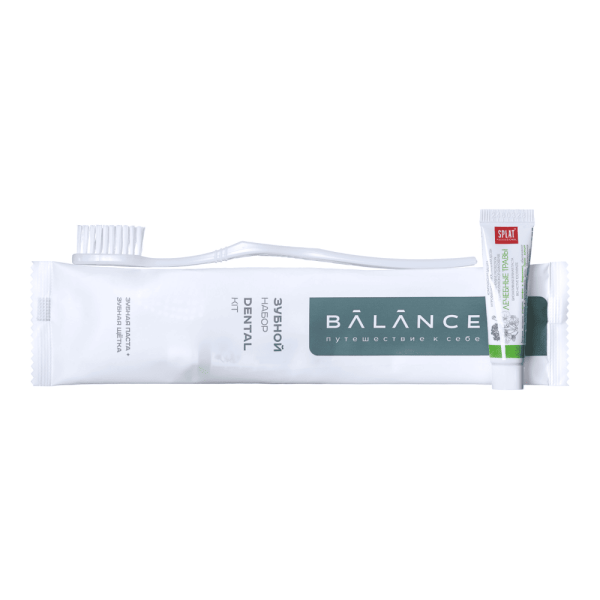 Зубной набор, упак. флоупак «Balance» / Dental kit (300 шт.)