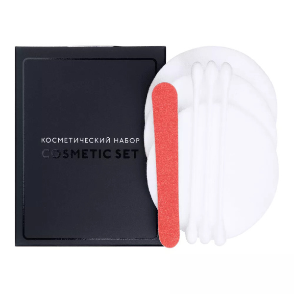Косметический набор, упак. картон «No Name» черный / Cosmetic set (300 шт.)