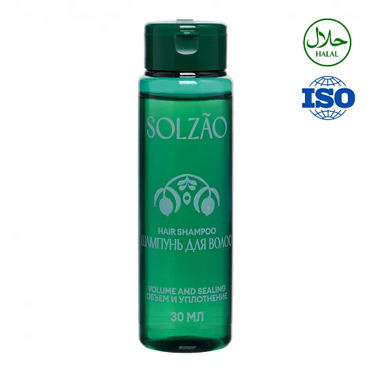 Шампунь, флакон 30 мл. «SOLZAO» / Shampoo (200 шт.)