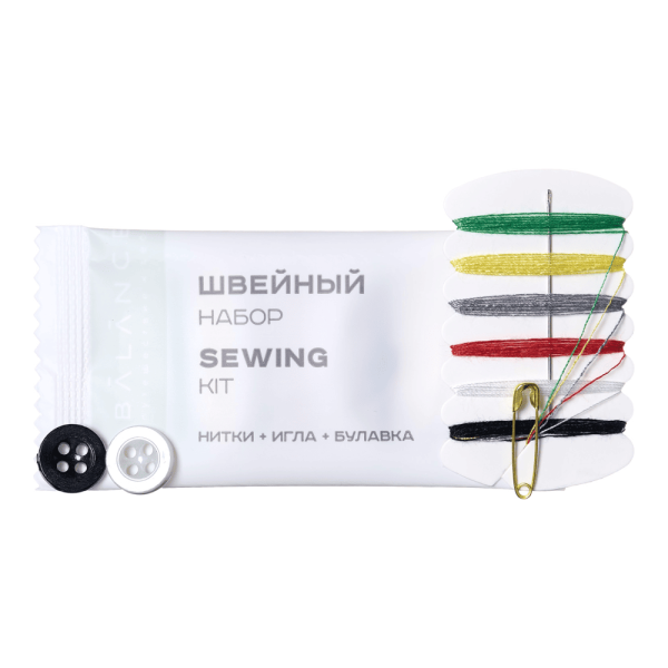 Швейный набор, упак. флоупак «Balance» / Sewing kit