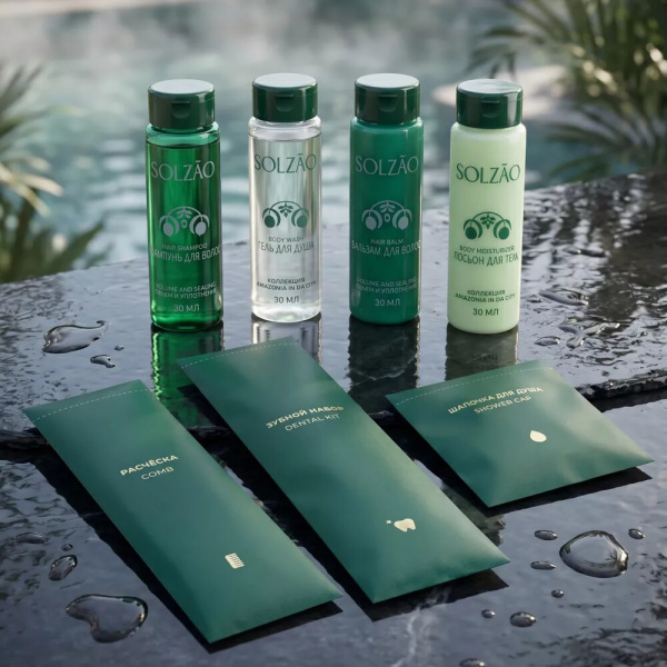  Шампунь, флакон 30 мл. «SOLZAO» / Shampoo