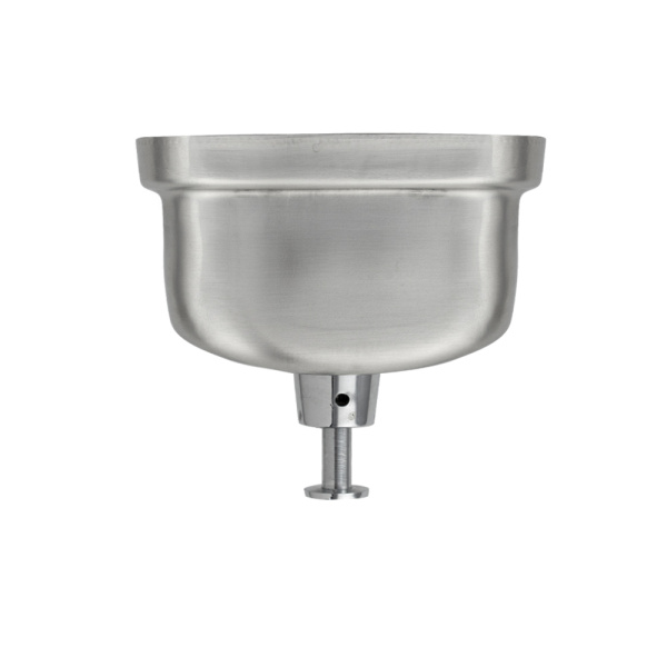 Дозатор для жидкого мыла 500 мл, настенный, с глазком, из нержавеющей стали марки 304, цвет САТИН.