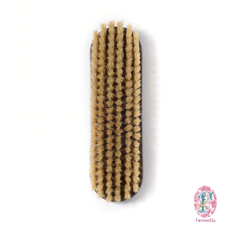 Щетка одежная с натуральным ворсом, колотка "Венге"