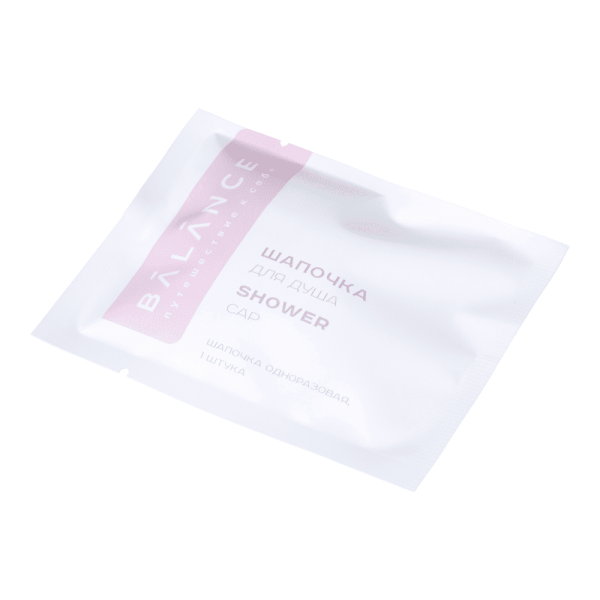 Шапочка для душа, упак. каменная бумага «Balance» / Shower cap
