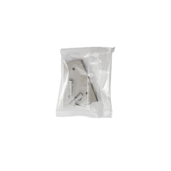 Дозатор для жидкого мыла 1000 мл, настенный, прямоугольный корпус с глазком, из нержавеющей стали