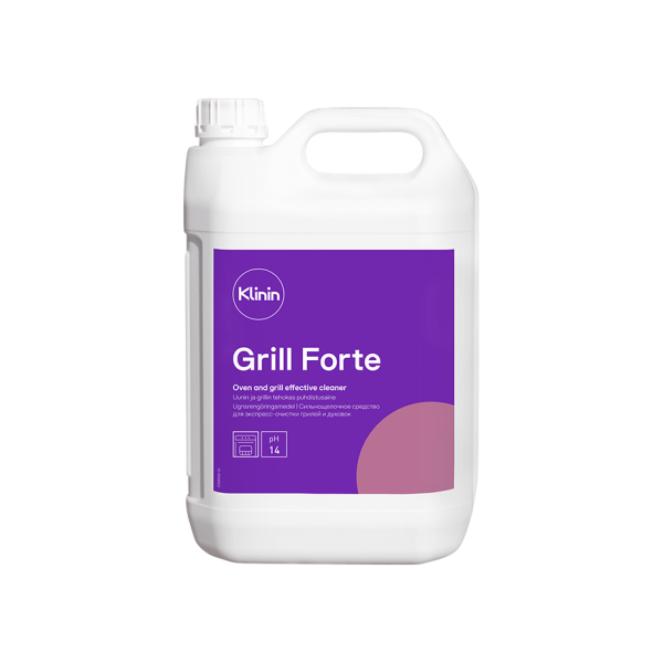  Cильнощелочное средство для грилей, печей, духовок Grill Forte 5 л. от Klinin
