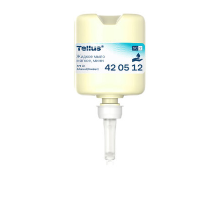  Картридж с жидким мылом одноразовый TORK (Система S2) Advanced, 0,475 л, мягкое, 420512