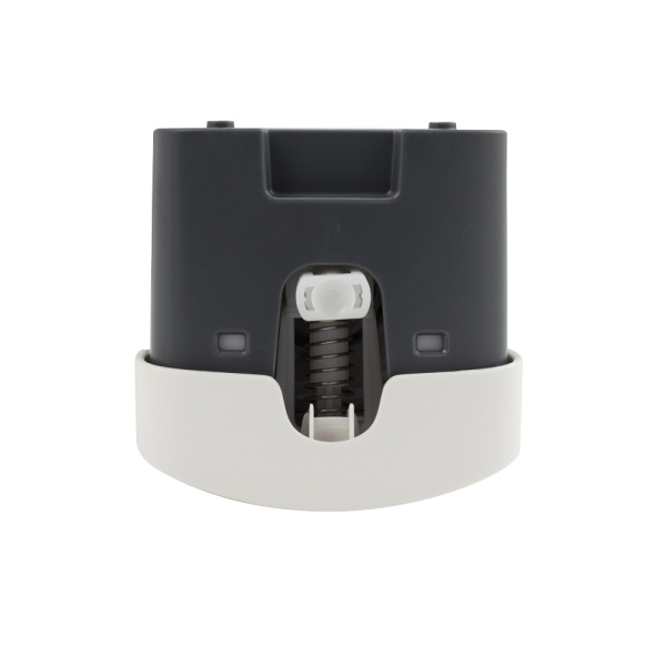 Дозатор жидкого МЫЛА, универсальный, пластиковый, БЕЛЫЙ, КОМБИНИРОВАННЫЙ, большой, с глазком, 1000 м