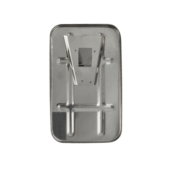 Дозатор для жидкого мыла 800 мл, настенный, с глазком, из нержавеющей стали марки SUS 304, цвет ХРОМ