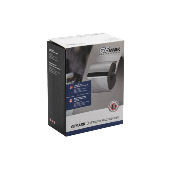 GFmark - Держатель туалетной бумаги, полотенца без экрана, из нержавеющей стали 80002