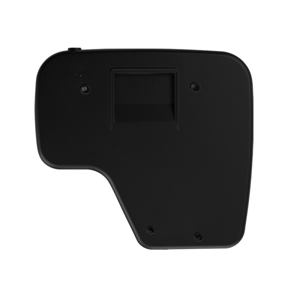 Фен для волос 1200 Вт. в ванную комнату с боковым креплением, с розеткой, черного цвета - GFmark