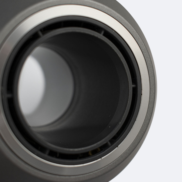 Фен для волос 1600 Вт. в ванную комнату настенный, цвет: Графит, кронштейн в комплекте - GFmark