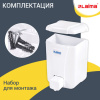  Дозатор для жидкого мыла LAIMA PROFESSIONAL LSA, НАЛИВНОЙ, объем 0,5 л, цвет белый, 607994