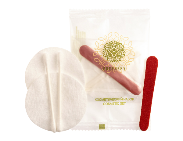 Косметический набор, упак. матовый пакет «Greenery» / Cosmetic set