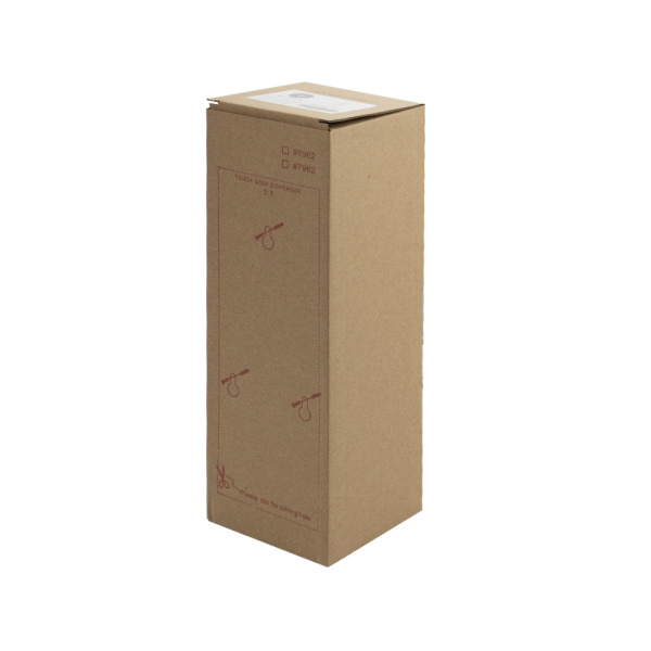 Дозатор жидкого МЫЛА, пластик АБС, БЕЛЫЙ, 1000 мл