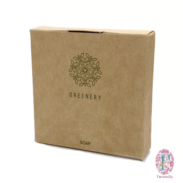 Мыло, 20 г., упак. картон «Greenery» / Soap