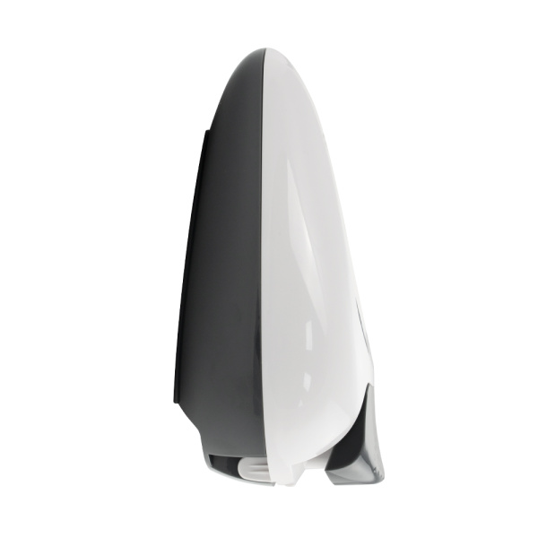 Дозатор жидкого МЫЛА, универсальный, пластиковый, БЕЛЫЙ, с глазком - капля, 400 мл