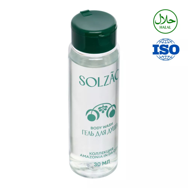  Гель для душа, флакон 30 мл. «SOLZAO» / Shower gel