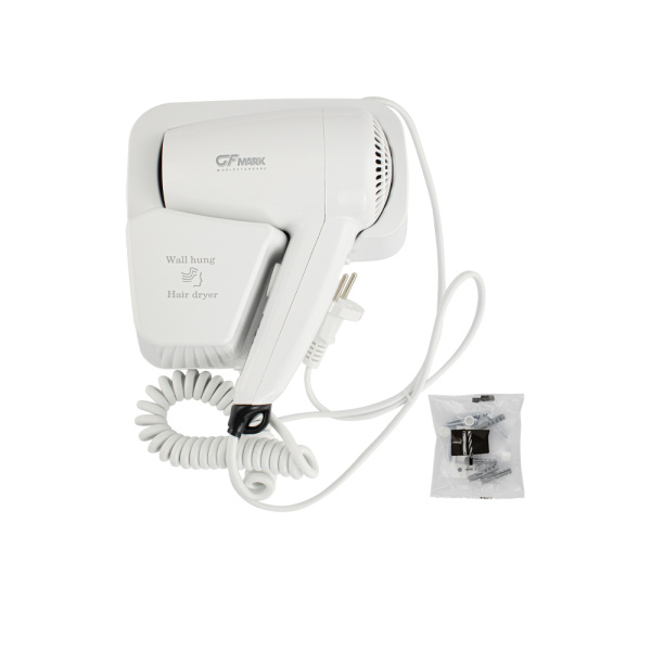 Фен для волос 1200 Вт. с боковым креплением, корпус из высокопрочного АБС пластика - GFmark